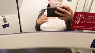 I get SO lusty on the plane! I had to play with my swollen chinese melons