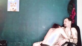Blown, stroked, & rode until he filled me with his cum