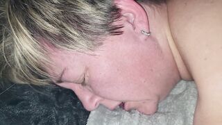 Taking dick hard inside front of husband!
