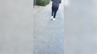 Step milf Very Risky Outside Sex into the Street during Quarantine... Nailed Coronavirus