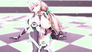 【MMD R-teen SEX DANCE】HOT YUMMY WHITE BOOTY SWEET INSANE SATISFACTION 甘い喜び [MMD]