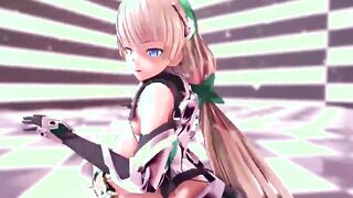 【MMD R-teen SEX DANCE】HOT YUMMY WHITE BOOTY SWEET INSANE SATISFACTION 甘い喜び [MMD]