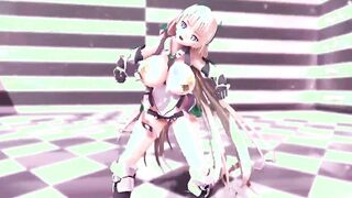 【MMD R-teen SEX DANCE】HOT YUMMY WHITE BOOTY SWEET INSANE SATISFACTION 甘い喜び [MMD]