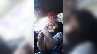 Just clowning around with my soles out part one