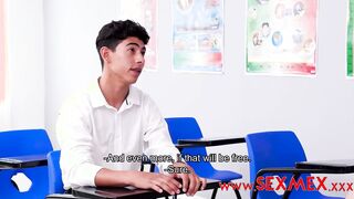 SILVIA SANTEZ- PROFESSOR ENCOURAGES HER SCHOOL GIRL WITH SEX