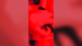 Bound up sexy takes cock & cum all over