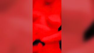 Bound up sexy takes cock & cum all over
