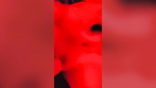 Bound up sexy takes cock & cum all over