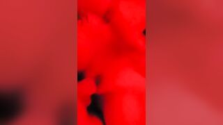 Bound up sexy takes cock & cum all over
