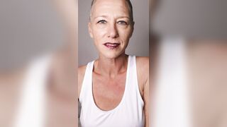 Kiki Smoking After Buzz Cut