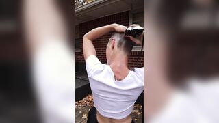 Kiki Deez Give Herself a Buzz Cut