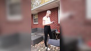 Kiki Deez Give Herself a Buzz Cut