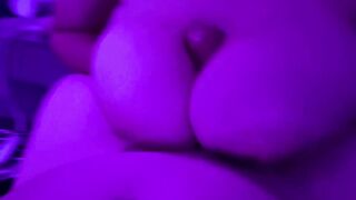 Quickie with Crazy Hot Tit Hot Uses Enormous Jugs To Stroke His Cock