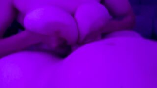Quickie with Crazy Hot Tit Hot Uses Enormous Jugs To Stroke His Cock