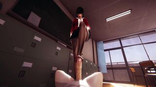 Kakegurui: Jabami Yumeko likes hard anal [3D Cartoon Animation]
