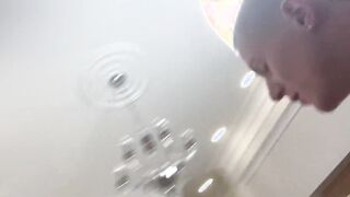 Arranged an anal sex party on the set