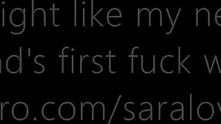 Boned my face Bae. I want a soak snatch love - goddess Blonde morning bj to new dildo Bf's Long