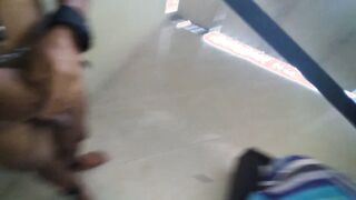 whipping and spanking my sissy sub while he is bound up eating my vagina and foot