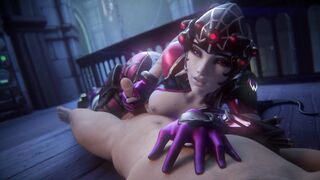 Overwatch Widowmaker hand job - (Fpsblyck)
