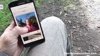My FATHER fucks woman at FOREST EDGE: MIA BLOW (Outdoor,