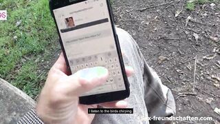 My FATHER fucks woman at FOREST EDGE: MIA BLOW (Outdoor,
