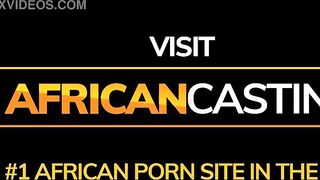 Short Hair Natural Ebony Interracial Job Interview