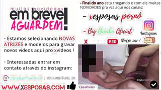 ONLY INTO THE BOOTY OF CASADINHA! THE HUBBY RELEASED AND