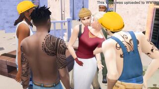 Rich Lady Deals With Construction Workers (Promo) | The Sims/