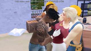 Rich Lady Deals With Construction Workers (Promo) | The Sims/