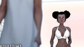ADULT TIME - Big Boobed Anime Cunt With Mouth Fucks Her Lesbo Rival
