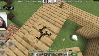 Minecraft Gameplay #4 / Building my home // WITH FACECAM