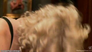 Slaves interracial butt nailed at party