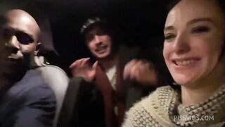 Alice Drake Anal and double penetration with total stranger and Joss