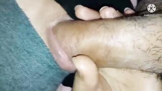 My stepmother blows my cock