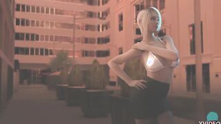 COLLEGE TIED #34 - An inlfuencer with gorgeous titties
