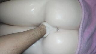 Push Your Fist Inside Real Beautiful