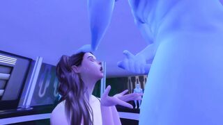 SHE GOT GANGBANGED BY ALIENS !!! (3D BINAURAL ASMR) /SIMS 4/
