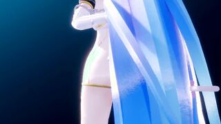 3d anime mmd - senmei pull remaster (autumnjelly)