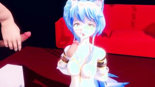 3d anime mmd - senmei pull remaster (autumnjelly)