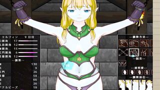 Elf [Daily Anime game] Ep.two testing new sex dildos with internal see