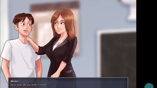 SUMMERTIME SAGA #47 • Fucking the babe french professor