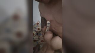 Next Door Boned her without a condom DOGGY STYLE pov LATIN BLONDE SLENDER la Garcho a Pendeja de Perrito