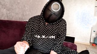 Squid Game. I jerked off a member's penis and he