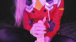 point of view: Greedy bimbo Zero 2 can't stop squirting while you plowed her - Cosplay Spooky Boogie