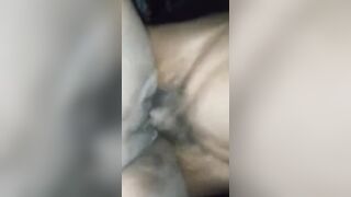 Chubby Neighbors Tap's Out Before She Squirts
