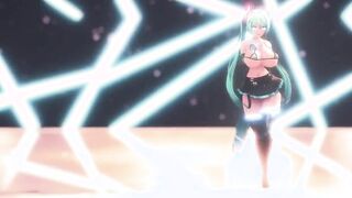 【MMD R-18 yo SEX DANCE】HOT HUGE YUMMY BOOTY SWEET INSANE SATISFACTION 甘い喜び [MMD]