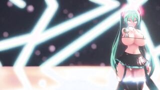 【MMD R-18 yo SEX DANCE】HOT HUGE YUMMY BOOTY SWEET INSANE SATISFACTION 甘い喜び [MMD]