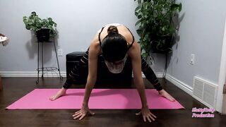 yoga instructor fucks me into the butt and I have