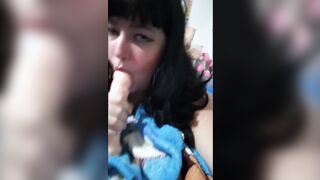 DARK HAIR MASTURBATION LIKING DILDO FELLATIO ORGASM