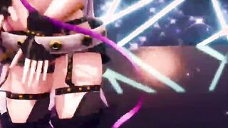 【MMD R-teenie SEX DANCE】PERVERSE TITTED SWEET DELICIOUS TEMPTATION SENSUAL ASS 甘い喜び [MMD]